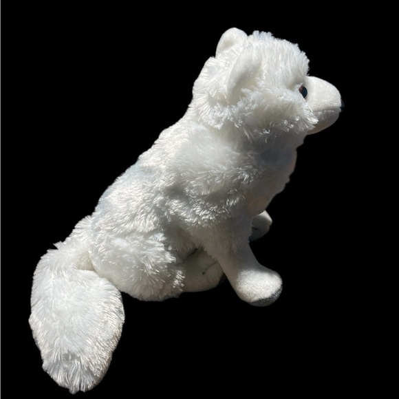 Wild Republic Cuddlekins Arctic White Fox Plush Realistic Stuffed Animal 10-11” - Picture 6 of 9